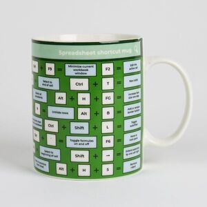 NEW Spreadsheet Shortcut Mug